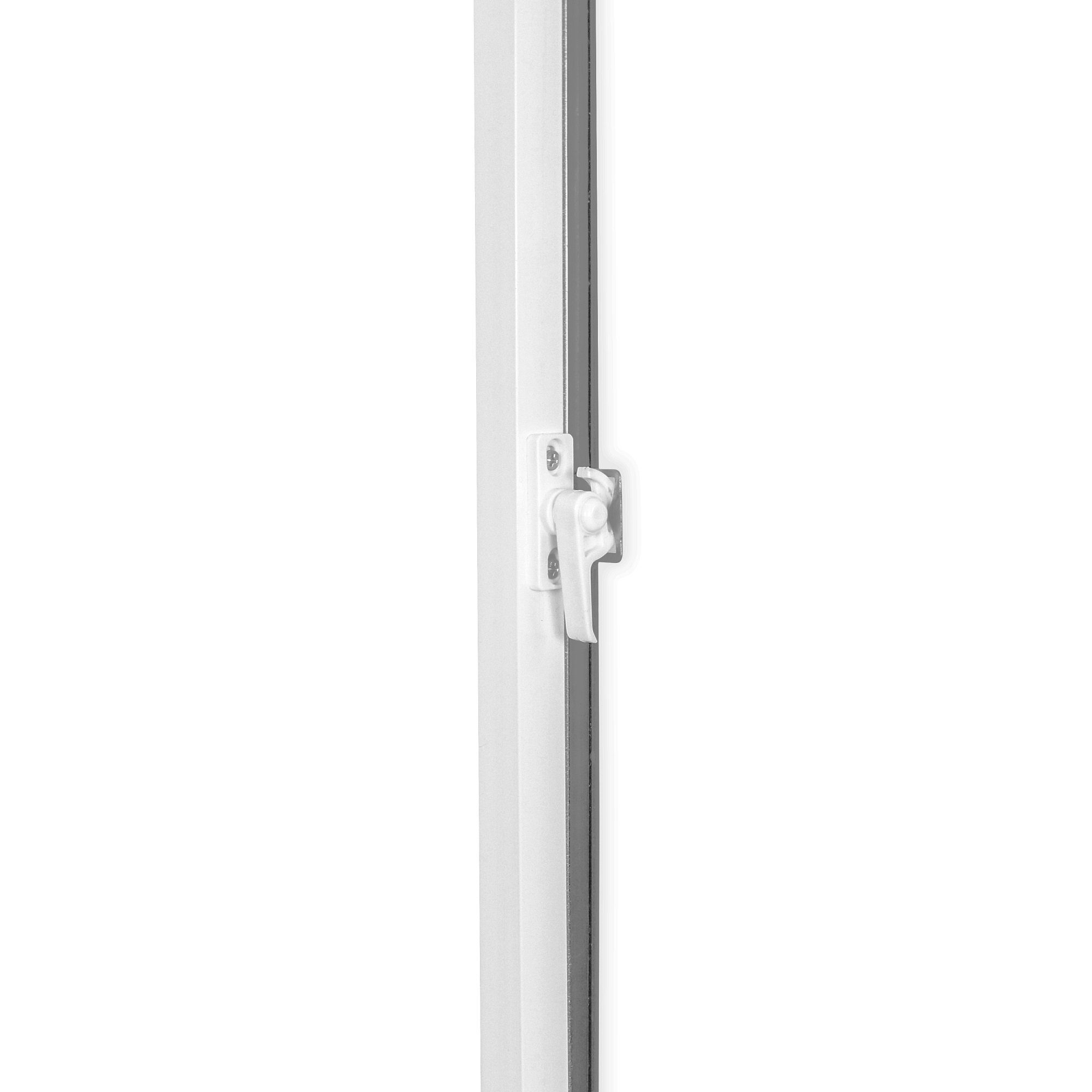 Janela de Alumínio de Correr 100x100cm 2 Folhas com Vidro Mini Boreal Linha Soft MGM Branco - 4