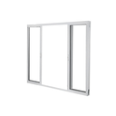 Ver imagem 5 de Janela de Alumínio de Correr 100x150cm 4 Folhas 2 Fixas com Vidro Liso Linha Soft Mgm Branco