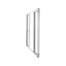 Janela de Alumínio de Correr 100x200cm 4 Folhas 2 Fixas com Vidro Liso Linha Soft MGM Branco - 4