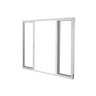 Janela de Alumínio de Correr 100x200cm 4 Folhas 2 Fixas com Vidro Liso Linha Soft MGM Branco - 5