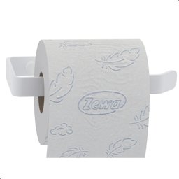 Suporte Porta Papel Higiênico de Parede Branco F.plus - 2