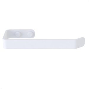 Suporte Porta Papel Higiênico de Parede Branco F.plus