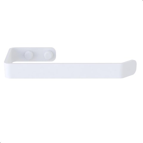 Suporte Porta Papel Higiênico de Parede Branco F.plus