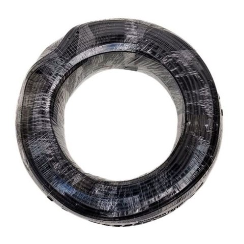 Cabo Elétrico Flexível Fiilvalle 10mm C/ 50 Metros:preto