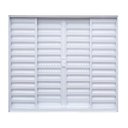 Ver imagem 1 de Janela de Alumínio Veneziana de Correr 100x120cm 4 Folhas sem Vidro Soft Plus MGM Branco