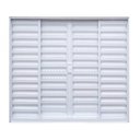 Ver imagem 1 de Janela de Alumínio Veneziana de Correr 100x120cm 4 Folhas sem Vidro Soft Plus Mgm