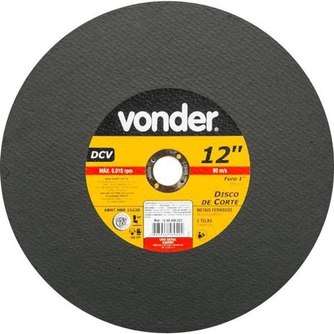 Disco de Corte 300,0x3,2x25,4 Dcv - Vonder