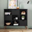 Ver imagem 2 de Nicho Organizador c/ 3 Gavetas Vintage Haia Q01 Preto - ADJ Decor