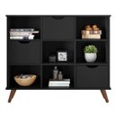 Ver imagem 1 de Nicho Organizador c/ 3 Gavetas Vintage Haia Q01 Preto - ADJ Decor
