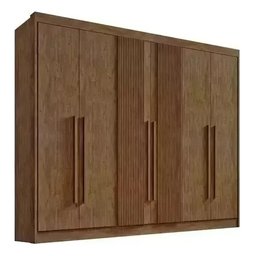 Guarda Roupa Casal Athos Ripado Ypê Ddoro - 1