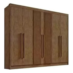 Guarda Roupa Casal Athos Ripado Ypê Ddoro