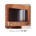Ver imagem 7 de Estante para TV até 55 Polegadas Havana 2 Portas Cinamomo/Off White - Fellicci Móveis