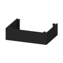 Ver imagem 1 de Kit Rodapé para Paneleiro/torre Quente 62cm Veneza com Pés Multimóveis Mp3730 Preto