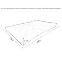 Ver imagem 7 de Colchão Futon Casal Dobrável Sofa Cama Bege Acquablock