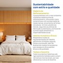 Ver mais imagens de Guarda Roupa Planejado 7 Portas 2 Mesas Cabeceira Samambaia CabeCasa MadeiraOriginals Carvalho