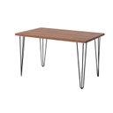 Ver imagem 2 de Mesa Industrial 128cm x 75cm Hairpin Legs Marrom/Noronha