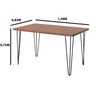 Mesa Industrial 128cm X 75cm Hairpin Legs - 3