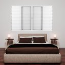 Ver imagem 5 de Janela de Alumínio Veneziana de Correr 100x100cm 6 Folhas Vidro Liso Linha Soft MGM Branco