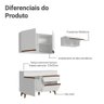 Armário de Cozinha Compacta 190cm Branco Reims Madesa 04 - 5