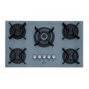 Ver imagem 2 de Fogão Cooktop Fischer 5q Tc Infinity Gás Mesa Vidro Eiger Bivolt