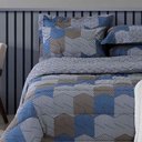 Ver imagem 3 de Jogo de Cama Solteiro Duplo 140 Fios Bruce Realce Premium Sultan