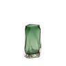 Vaso Vidro Formas Verde 13,5X7,5 Bekasa W0407 - 2