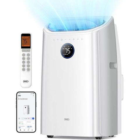 Dreo Ar Condicionado Portátil Inteligente 12.000 Btu Branco