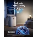 Ver imagem 3 de Dreo Ar Condicionado Portátil Inteligente 12.000 Btu Branco