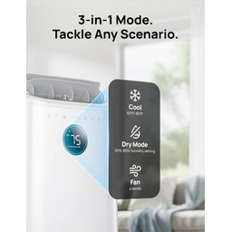 Dreo Ar Condicionado Portátil Inteligente 12.000 Btu Branco - 6