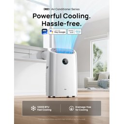 Dreo Ar Condicionado Portátil Inteligente 12.000 Btu Branco - 8