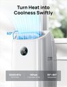 Ver imagem 2 de Dreo Ar Condicionado Portátil Inteligente 12.000 Btu Branco