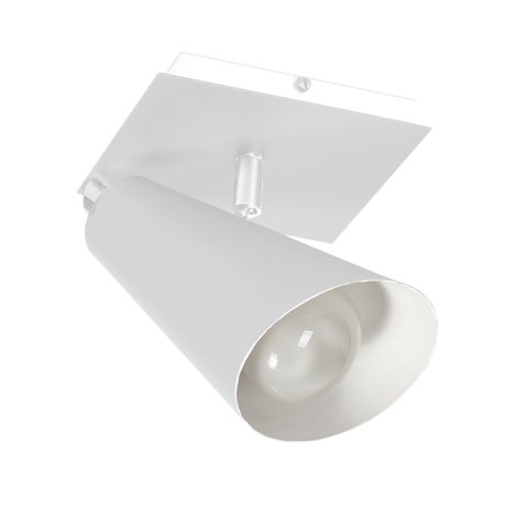 Spot Luminária PT01 Moderno 17,5x15x15cm 1 Unidade Branco