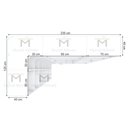 Ver imagem 2 de KIT CLOSET ARMÁRIO MODULAR A 2,70 M411.B MUNDI MOVEIS