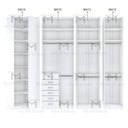 Ver imagem 4 de KIT CLOSET ARMÁRIO MODULAR A 2,70 M411.B MUNDI MOVEIS