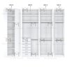 KIT CLOSET ARMÁRIO MODULAR A 2,70 M411.B MUNDI MOVEIS - 4