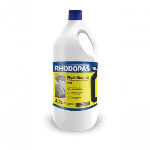 Impermeabilizante Plastificante para Argamassa e Reboco 3,2L
