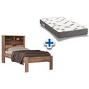 Ver imagem 1 de Colchão Solteiro Light D33 Ortobom + Cama Invicta Atacama