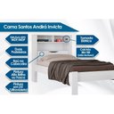 Ver imagem 2 de Colchão Solteiro Light D33 Ortobom + Cama Invicta Atacama