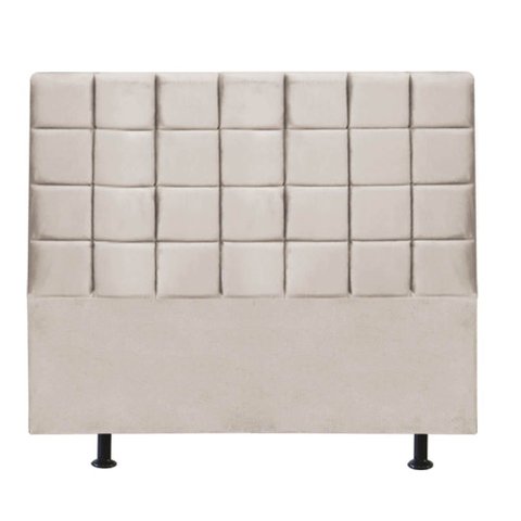 Cabeceira para Cama Box Casal 1,40 Cm Clara:bege