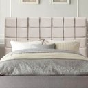 Ver imagem 2 de Cabeceira para Cama Box Casal 1,40 Cm Clara:bege