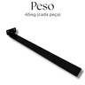 Kit 2 Suportes de Parede 40cm Aço Fixação Oculta para Prateleiras Estrutura Durável - 5
