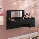 Ver imagem 7 de Conjunto Quarto de Casal Guarda-Roupa Casal 6 Portas 2 Gavetas e Penteadeira Espresso Móveis