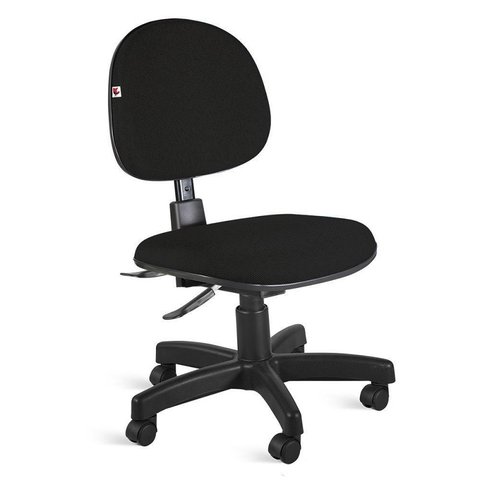 Cadeira Giratoria Zeus Executiva Back System sem Braco - Tecido J.Serrano - Preto