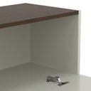 Ver mais imagens de Rack com Painel Ripado Suspenso para Tv até 70 Polegadas 2 Portas Grécia 180cm