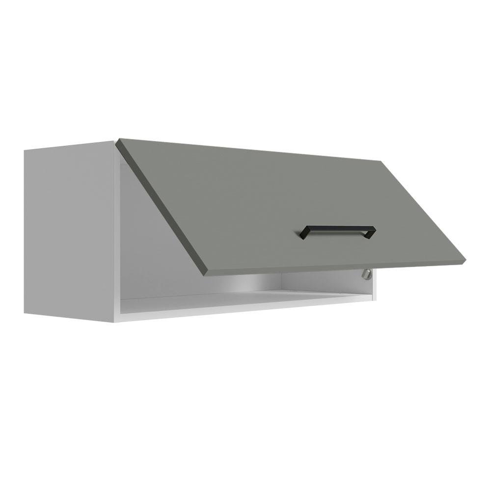 Armário Aéreo Multiuso 80cm 1 Porta Basculante Agata Madesa - 6