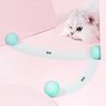 Bola Giratoria Gato Felino Pet Animal de Estimaçao Bolinha Usb Bateria Recarregavel Brinquedo Luz Re - 10