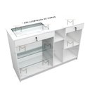 Ver imagem 6 de BALCÃO TAMPO VITRINE M28.2021.B (LOJA, JOIAS, COMÉRCIO) MUNDI MOVEIS