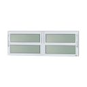Ver imagem 1 de Basculante Alumínio 2 Seções 40 x 120 Elite V.Boreal Branco Brimak