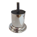 Ver imagem 3 de Kit 6 Pés para Sofá e Moveis em Geral com 6 Cm Altura Metalizado