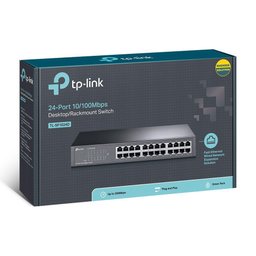 Switch Fast 24 Portas Mesa ou Montável em Rack - 3